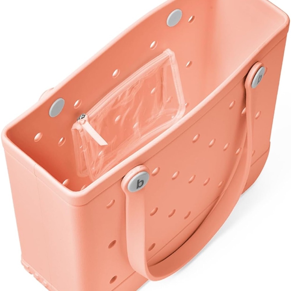 Peach Medium Bogg Bag